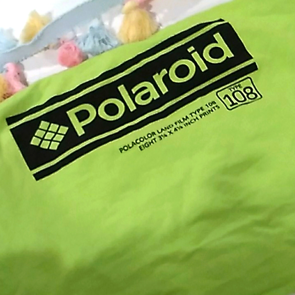 Polaroid crop top